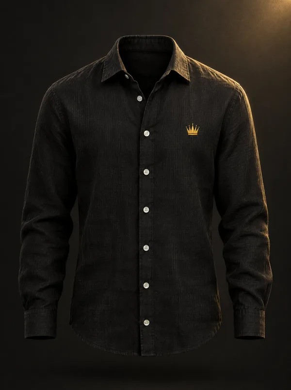 Linen Long-Sleeve Shirt